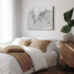 Lrredsprint Verdenskort - Light