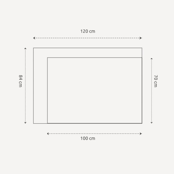 Verdenskort Plakat - Light