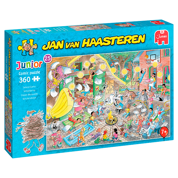 Jan van Haasteren Junior 25 - School Camp (360 brikker)