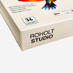 Roholt Studio, 36-stk. Akryl Twinmarkers