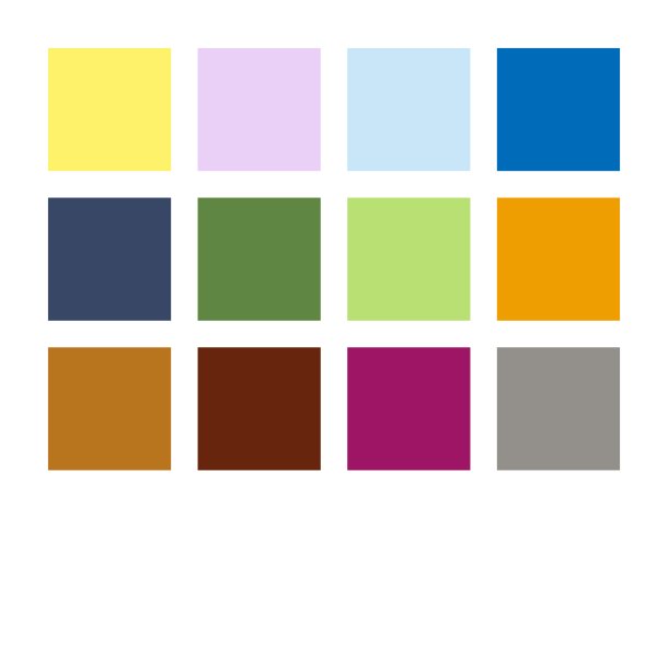 Pigment Arts Pen - 12 Natur farver