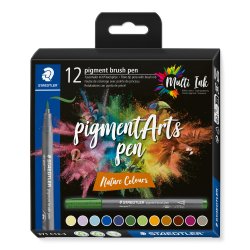 Pigment Arts Pen - 12 Natur farver
