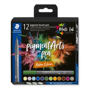 Pigment Arts Pen - 12 Natur farver