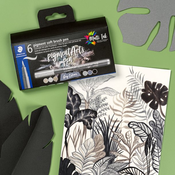 Pigment Arts Pen - 4 Intense Black Set