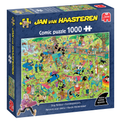 Puslespil af JVH "Dog Parkour" 1000 Brikker