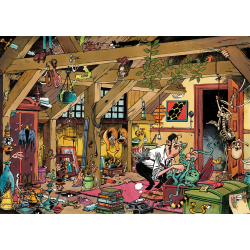 Puslespil af JvH "Oldtimers, The Bachelor" 1000 Brikker