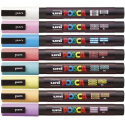 Posca Soft 8 Colors PC-3M 0,9 - 1,3 mm (8stk)