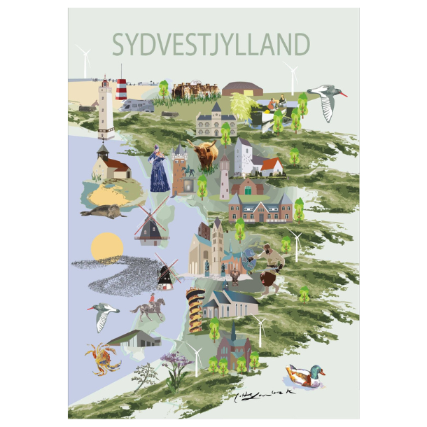 Byplakater af Lotte Lambk