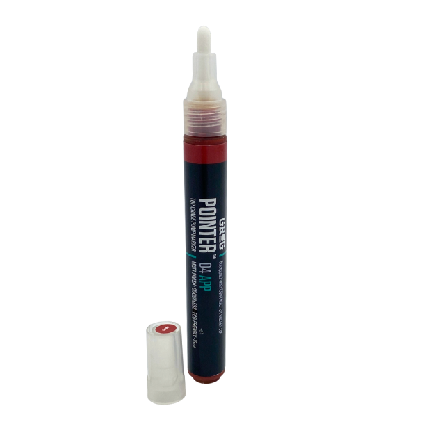 GROG Pointer 04 APP - Brick Red