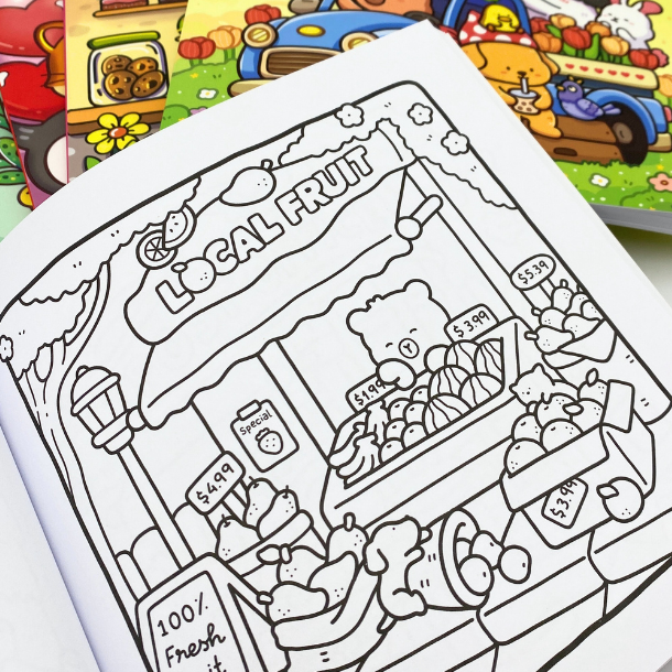 Coco Wyo Cozy Corner - Hyggelig og Nuttet Malebog