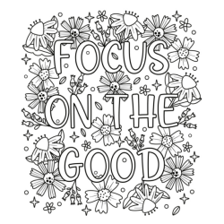 Embrace The Beauty Coloring Book