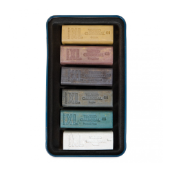 Derwent Tinted Charcoal XL Blocks, 6-pak