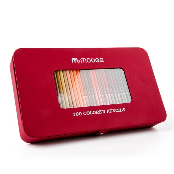 Mobee - Farveblyanter 100-Pak