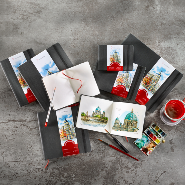 Hahnem&uuml;hle Akvarelbog 200G