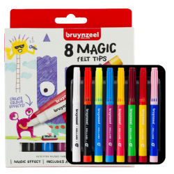 Magisk Filtspids Tuscher, 8-pak