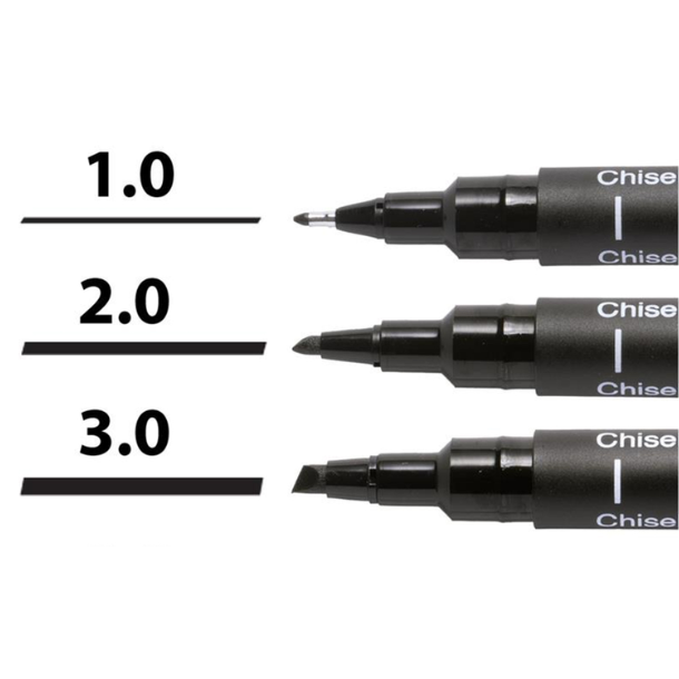 Uni pin - Chisel Marker