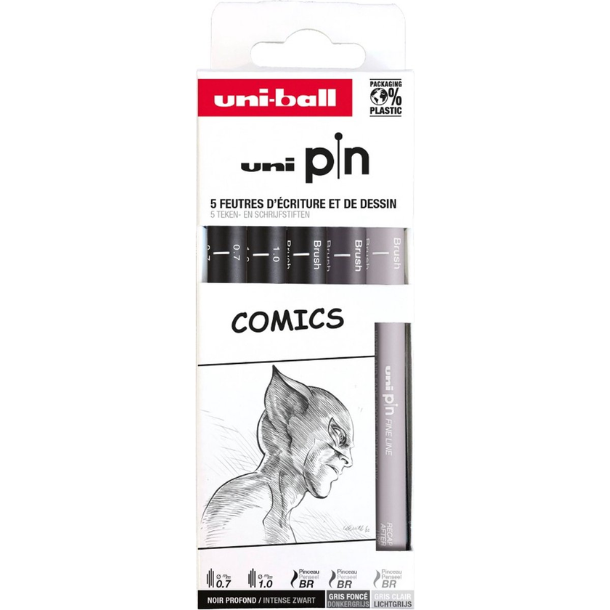 Uni pin st - Comics