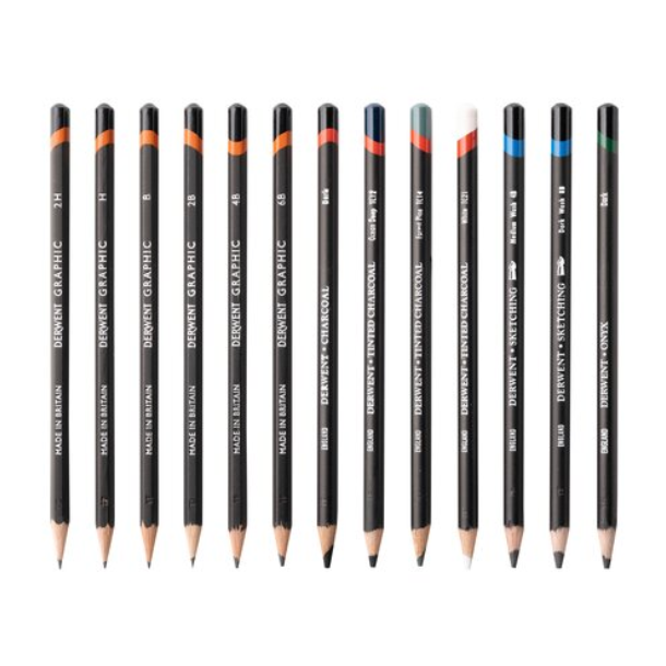 Derwent Sketching Wallet - 17-Dele