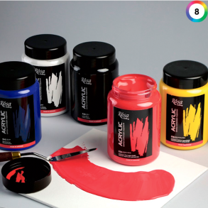 Rosa Gallery Akrylmaling, 400ml.