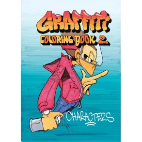 Graffiti Coloring Book 2 - Characters