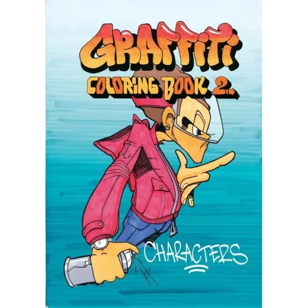 Graffiti Coloring Book 2 - Characters
