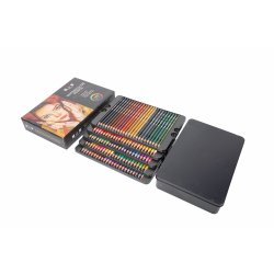 H&B Akvarelblyanter i Metalske - 120-stk.