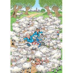 NYHED! Puslespil af JVH Expert 7 "Ewe Shall Not Pass" 500 Brikker