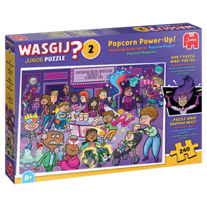 NYHED! Wasgij Junior 2 - Popcorn Power-Up! - 240 brikker