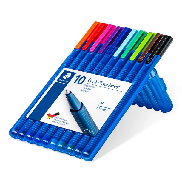 Triplus Ball 10-Pak Brilliant Colours
