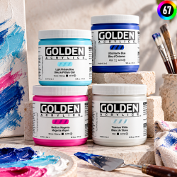 GOLDEN Heavy Body Akrylmaling, 473ml.
