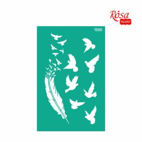 ROSA Talent Reusable Adhesive Stencil 