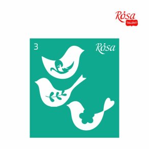 ROSA Talent Reusable Adhesive Stencil 