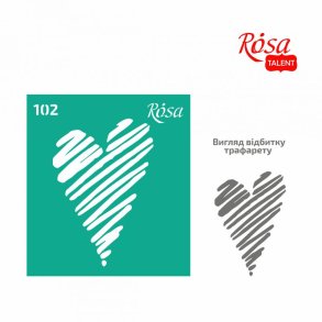 ROSA Talent Reusable Adhesive Stencil 