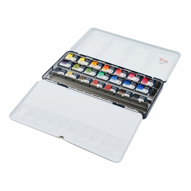 Rosa Gallery "Classic" Akvarelbrikker - 21-helpan st