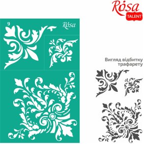 ROSA Talent Reusable Adhesive Stencil 