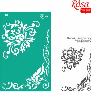 ROSA Talent Corner Reusable Adhesive Stencil 