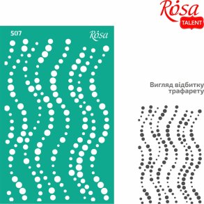 ROSA Talent Reusable Adhesive Stencil 