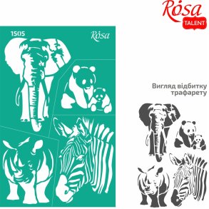 ROSA Talent Reusable Adhesive Stencil 