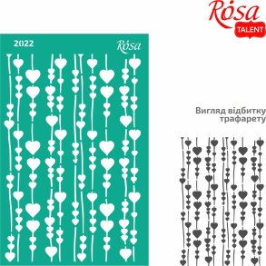 ROSA Talent Reusable Adhesive Stencil 