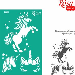 ROSA Talent Reusable Adhesive Stencil 