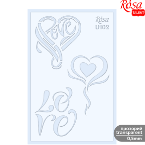ROSA Talent Plastic Reusable Stencil 