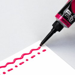  Rosa Akryl Contour Liners, 20ml.