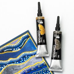  Rosa Akryl Contour Liners, 20ml.