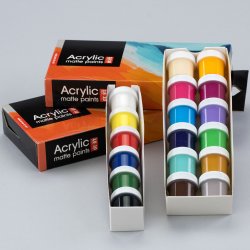 Arteo Mat Akryls�t 18x10ml. - Abstract Art