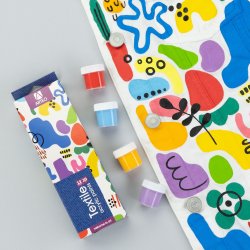 Arteo Tekstil Akryls�t 12x10ml. - Colorful Blops
