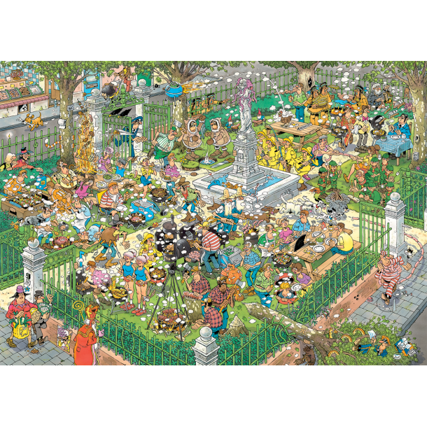 NYHED! Puslespil af JVH "BBQ Party!" 1000 Brikker