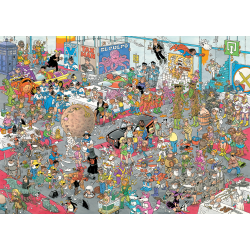 NYHED! Puslespil af JVH 2i1 "Give us some space &amp; All dressed up" 2x1000 Brikker