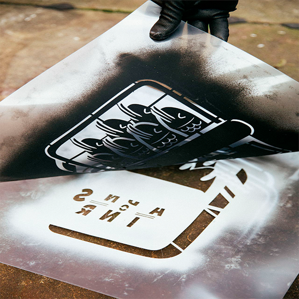 Montana Stencil Spray 400 ml.  