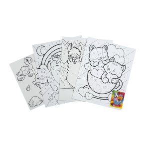 Mal-Efter-Tal Plade 20x25cm