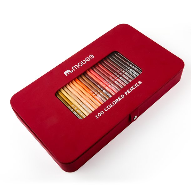 Mobee - Farveblyanter 100-Pak